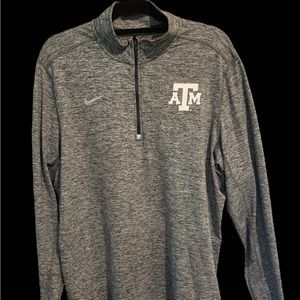 Texas A&M Dry Fit 1/4 Zip Pullover